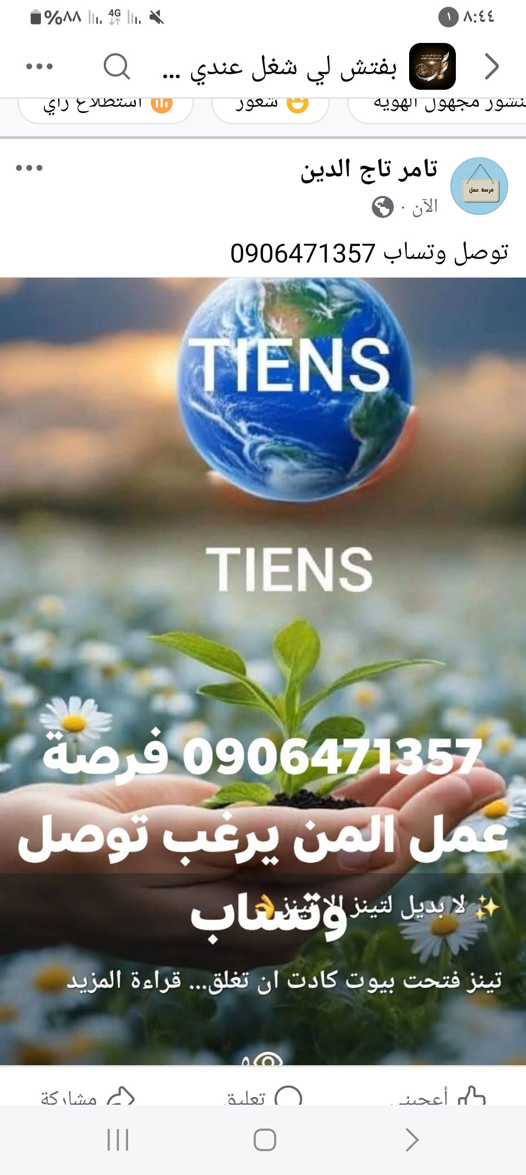 في شركه تينز