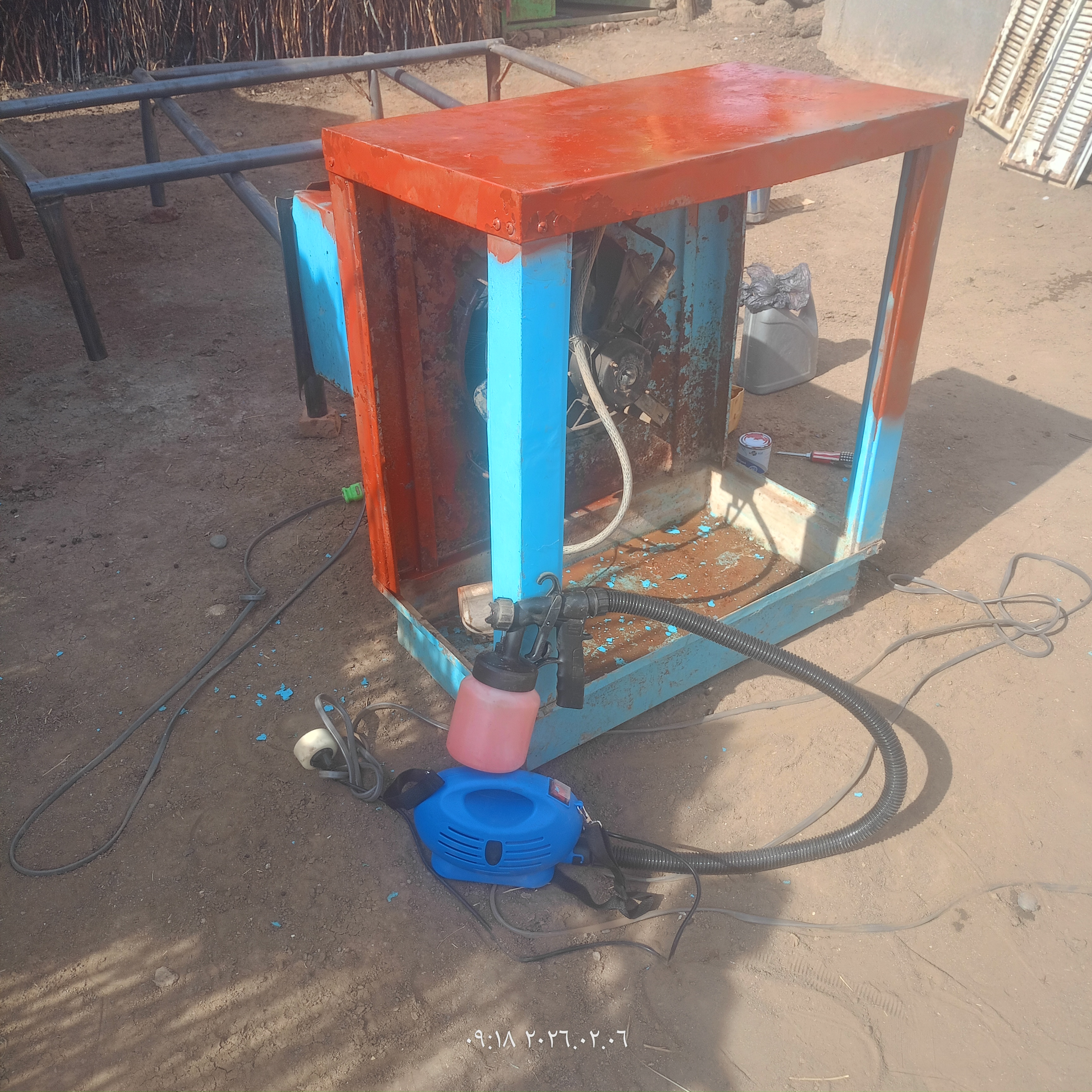 ماتور رش بوهيه كهربائي متنقل 650واط