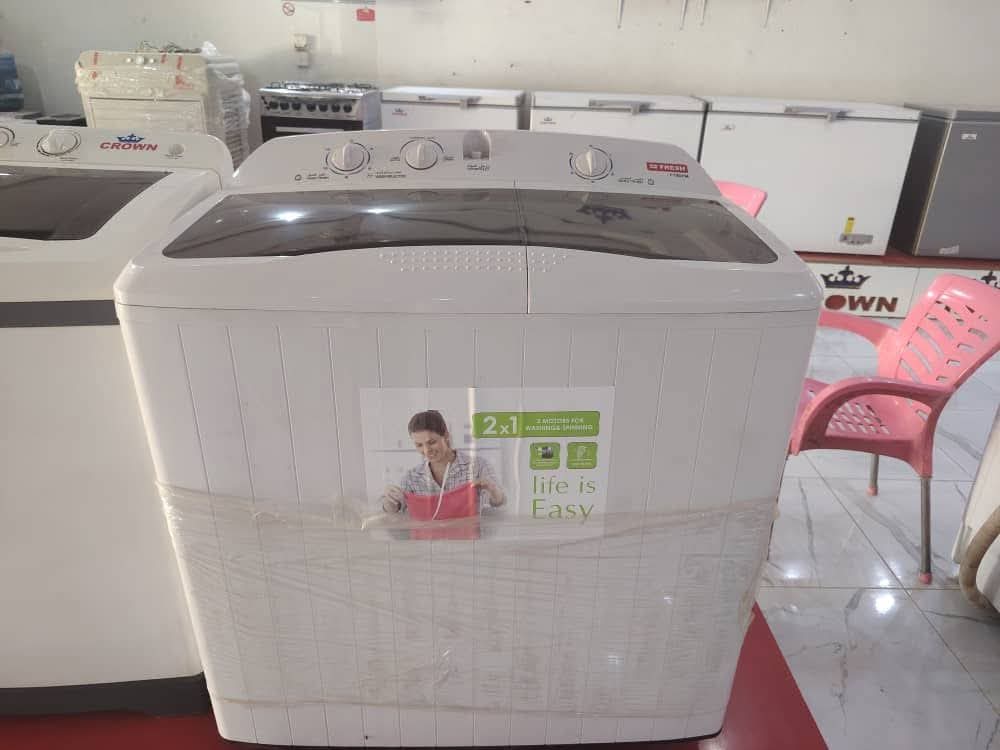 غسالة فريش ١٠ كيلو حوضين